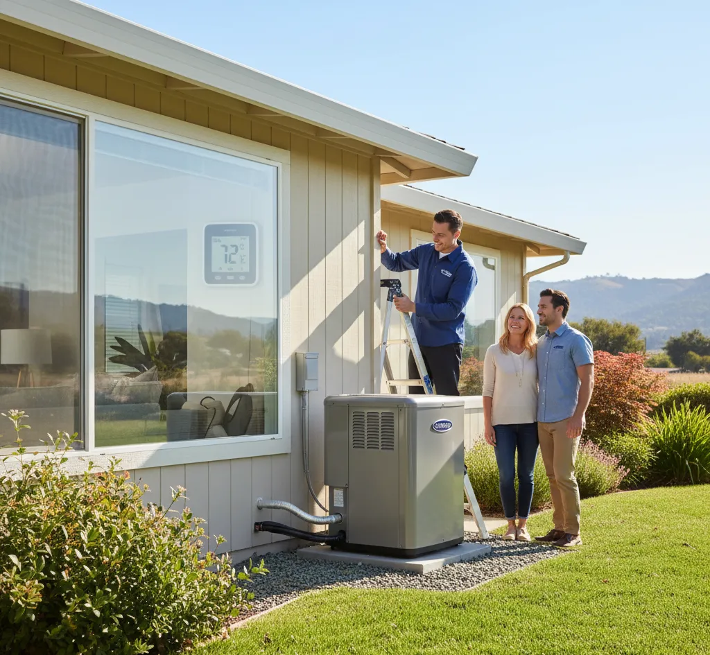 HVAC Hollister CA | Furnace repair | Carrier heat pump | Climate Pro | Duct inspection | Pro AC Cleaning