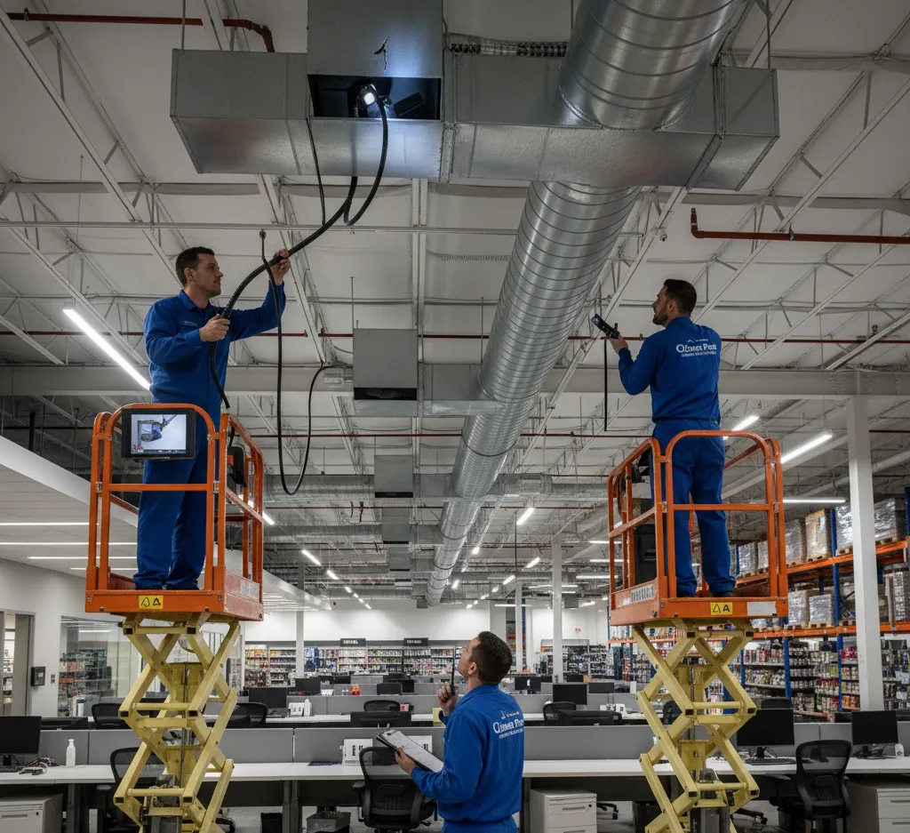 HVAC duct inspection | HVAC Services | Emergency HVAC repair | Commercial HVAC contractors near me | HVAC Experts